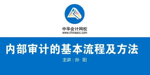 中华会计网校孙阳 内部审计的工作流程