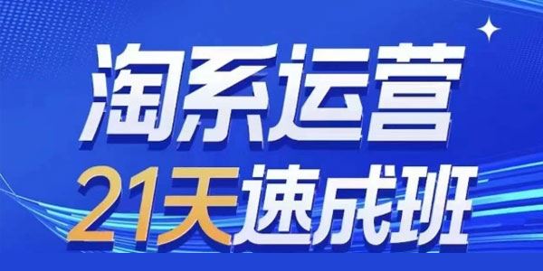 淘系运营21天速成班：0基础轻松搞定淘系运营