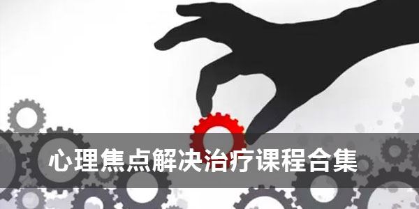 心理焦点解决治疗课程合集 百度网盘下载