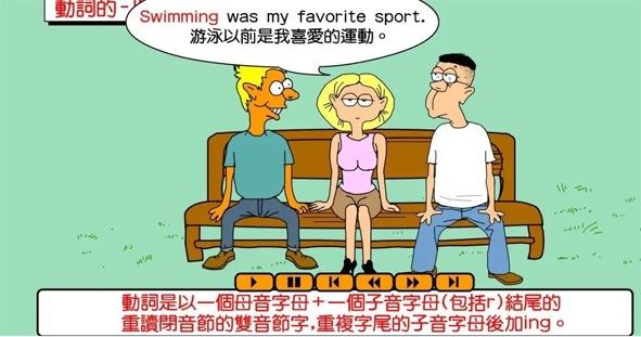 台湾原版英语语法动画:吃透中小学语法