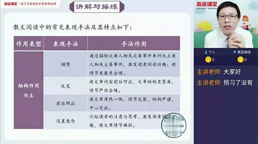 王先意 初二语文2021年秋季班