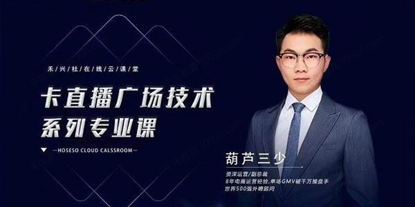 禾兴社 卡直播广场技术系列专业课最强直播广场技术