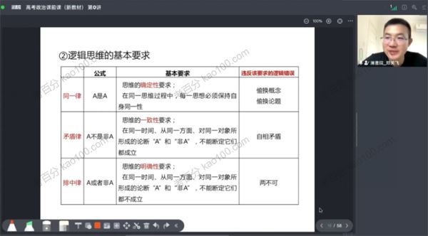 澜书院郑关飞2023届高考政治新教材2022年暑假班