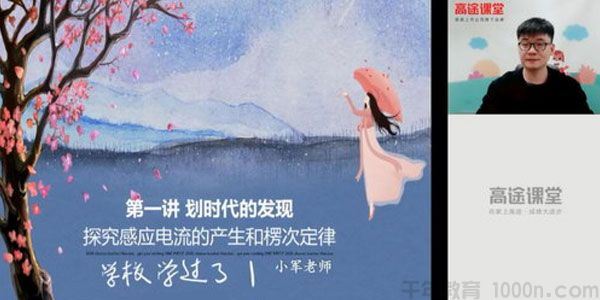 马小军高途课堂2020高二物理寒假班