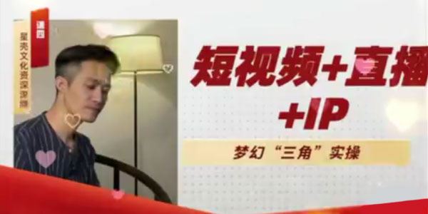 谦四《短视频直播运营及IP孵化干货实操》 百度网盘下载