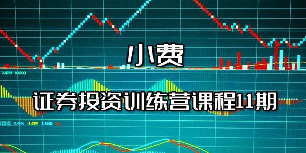 小费证券投资训练营课程11期