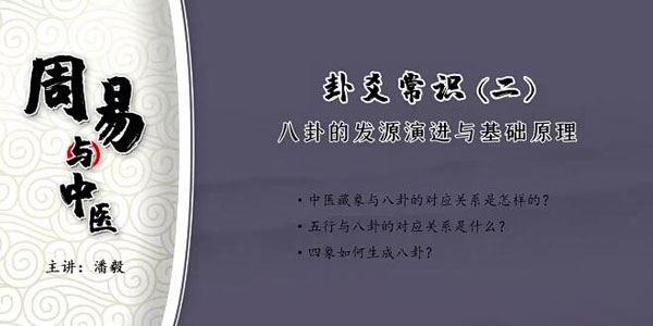 潘毅 周易与中医课程