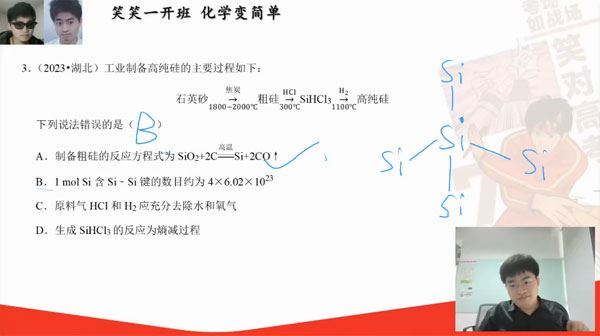 钟啸 2024届高考高三化学2023年秋季班