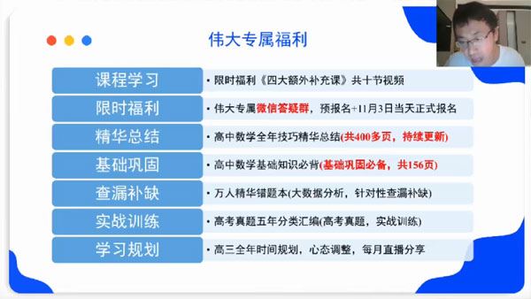 王伟 2024届高考高三数学2023年秋季班