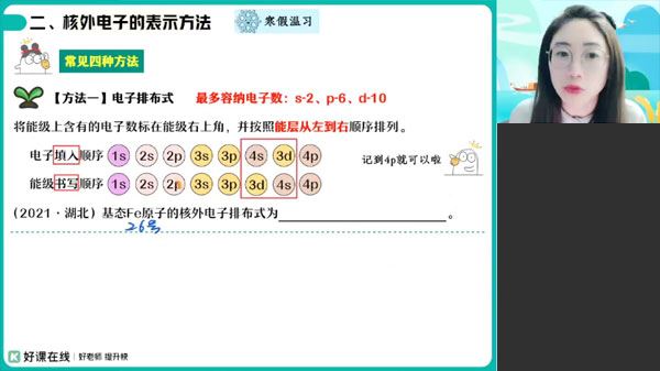 冯琳琳 高二化学2024年A+春季班
