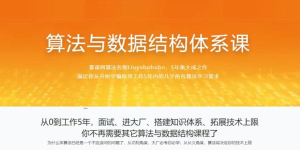 算法与数据结构体系课