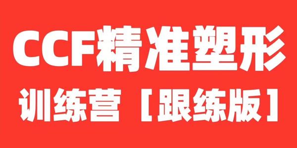 展老师 CCF精准塑形跟练全程带练课