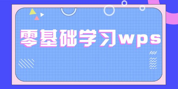 零基础学习wpsWPS表格文字演示合集全套教程